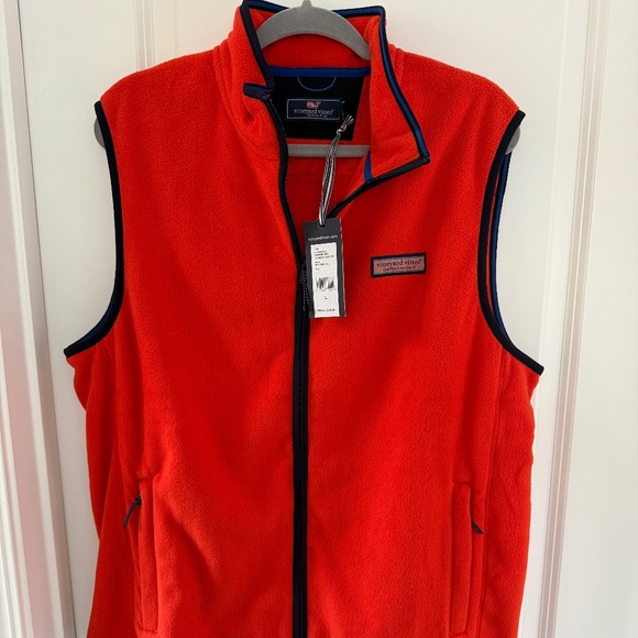 Vineyard Vines Other - BRAND NEW WITH TAGS VINEYARD VINES MENS FLEECE ZIP UP VEST